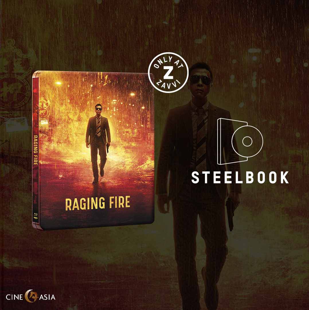 CineAsia Raging Fire 4K Steelbook from Zavvi