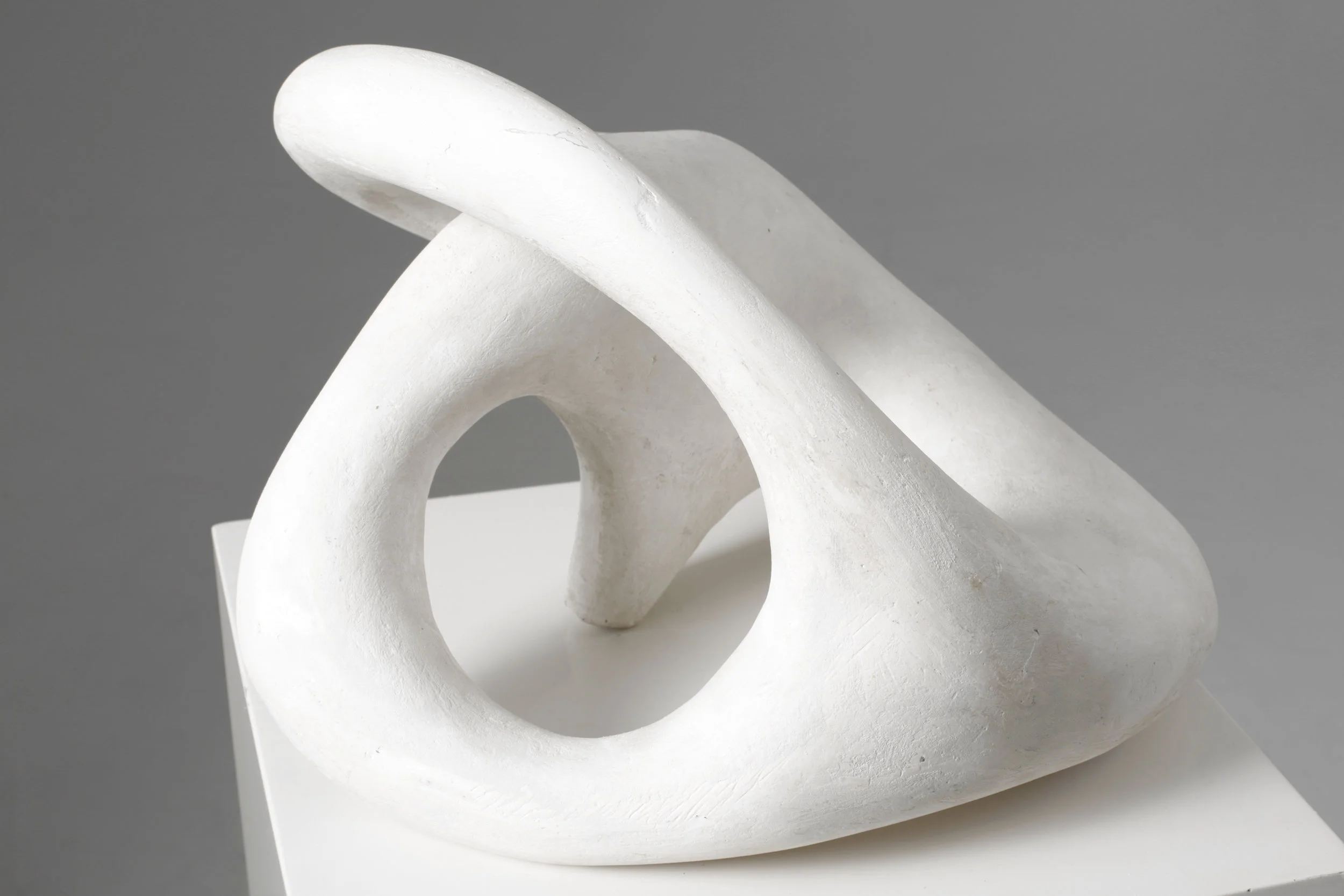 Abstract Plaster Sculptures