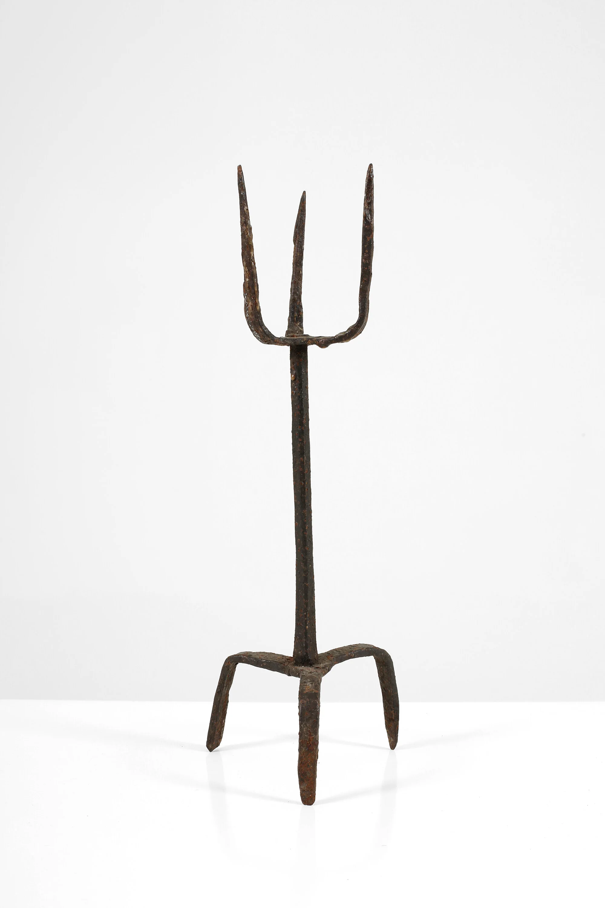 18th Century Spanish Iron Candlestick — Sauce