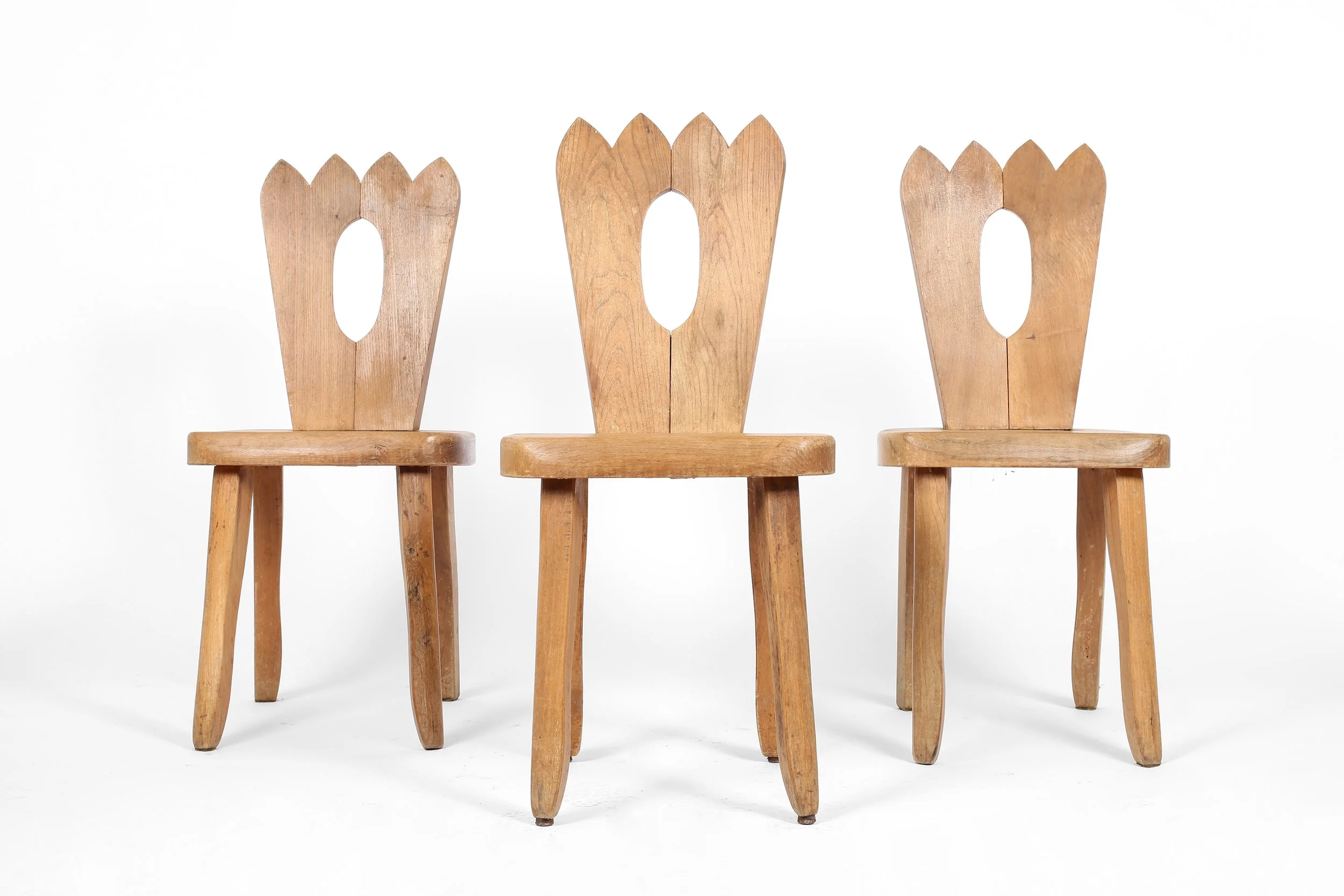 Olavi Hanninen King chair フィンランド ニレ 無垢材