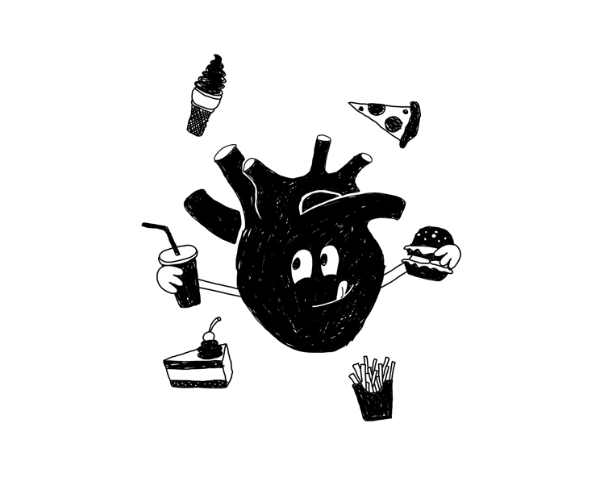 Heart Food - Art by Jefferey Swanda