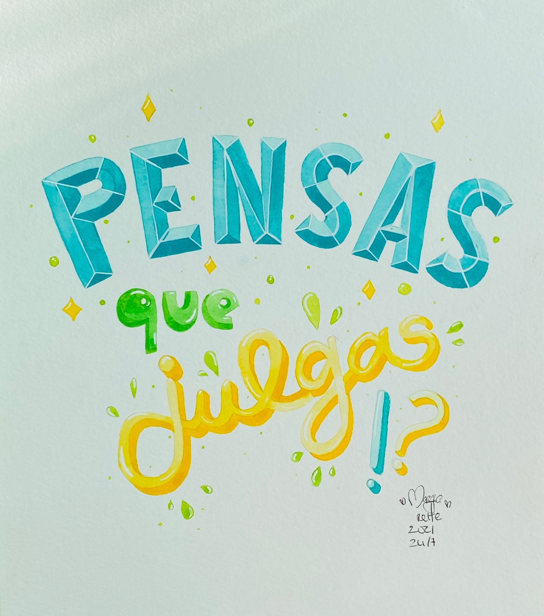 Pensas que julgas?