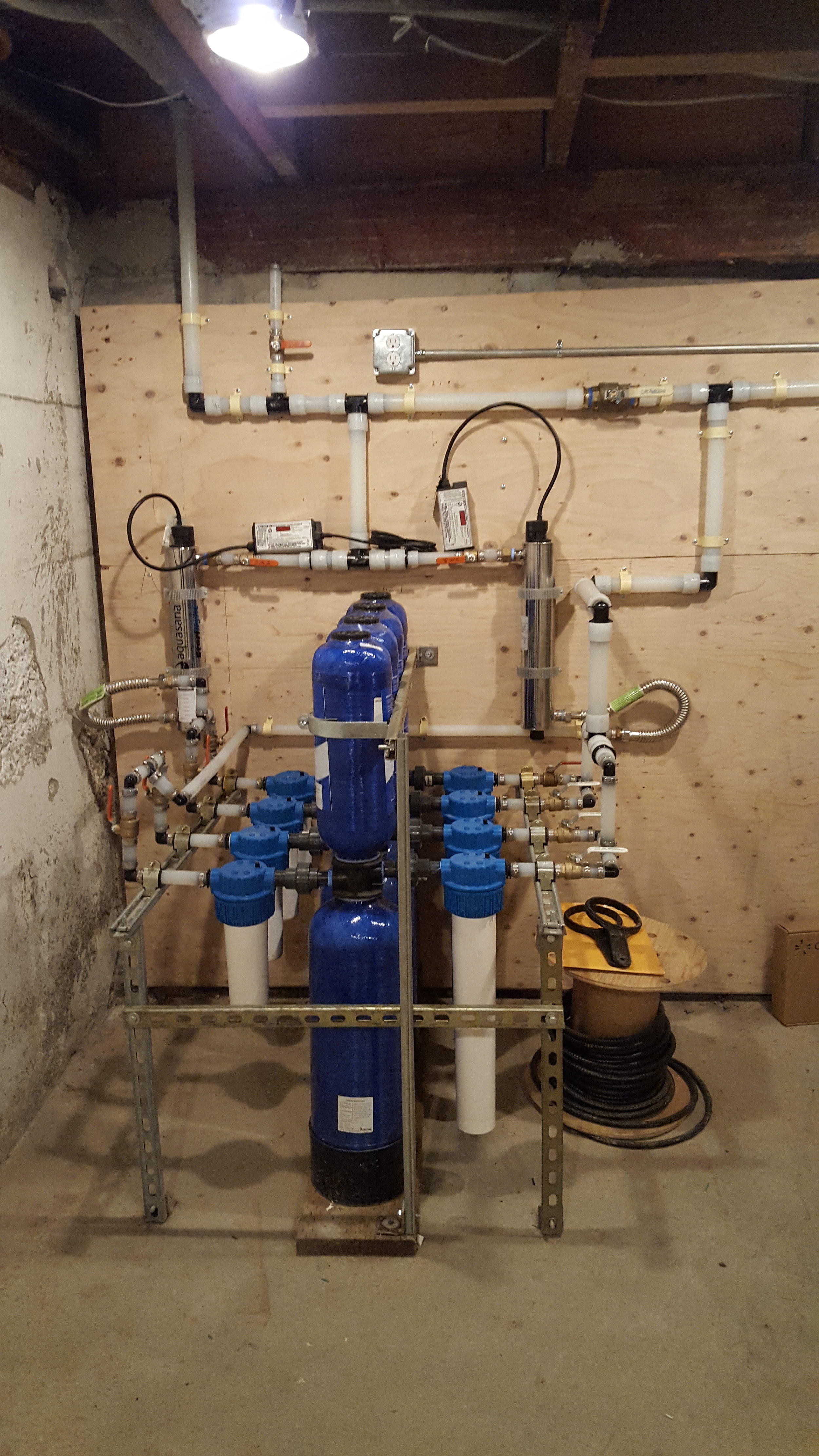 Whole house filtration system 