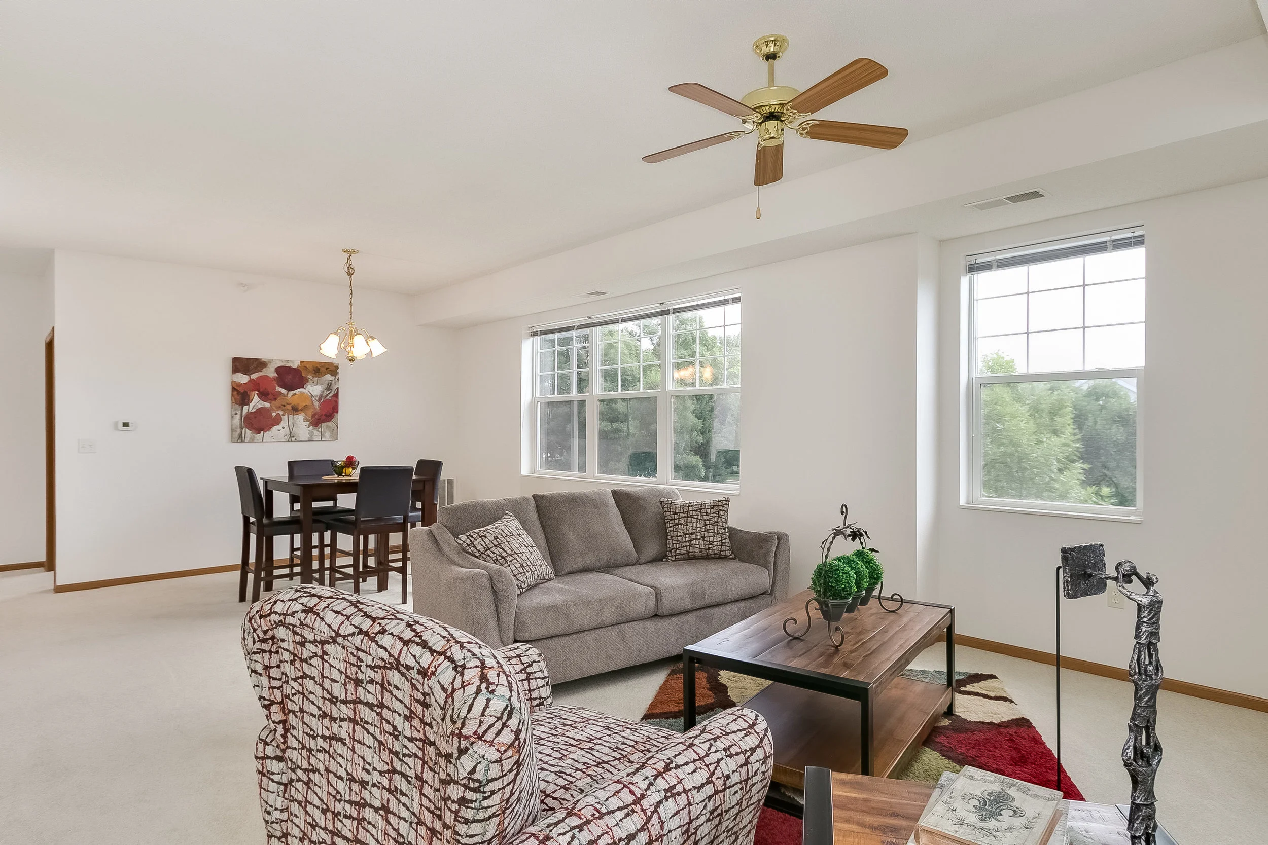 Staged Applewood home ready for sale
