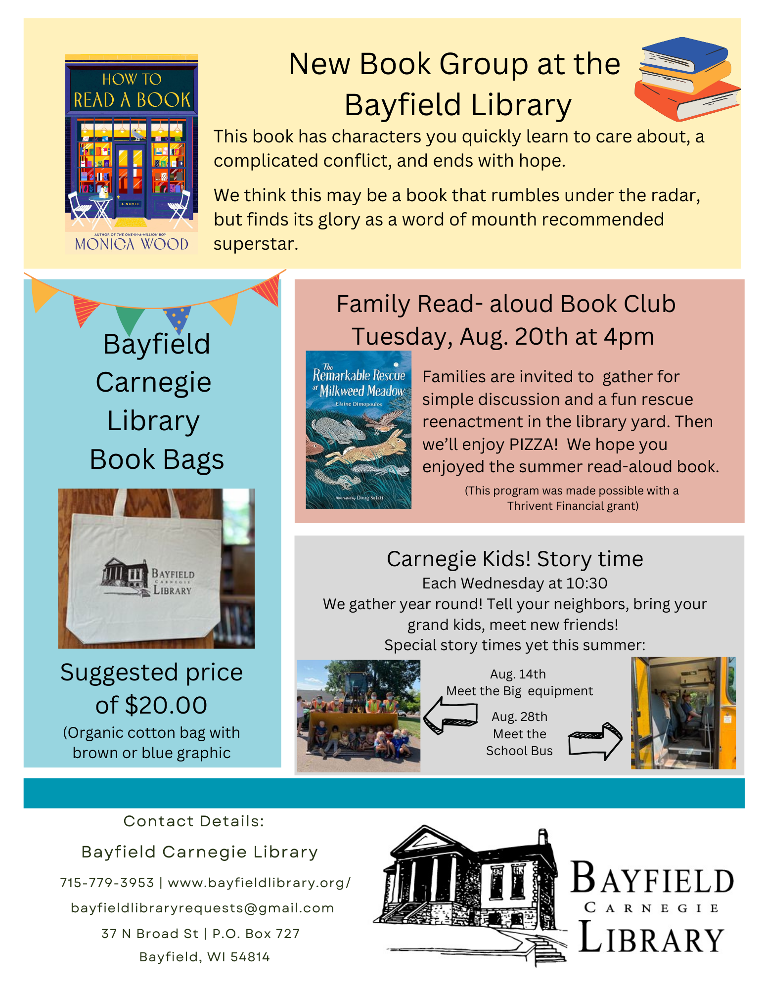 Bayfield Carnegie Library | Bayfield Public Library | Bayfield | Wisconsin