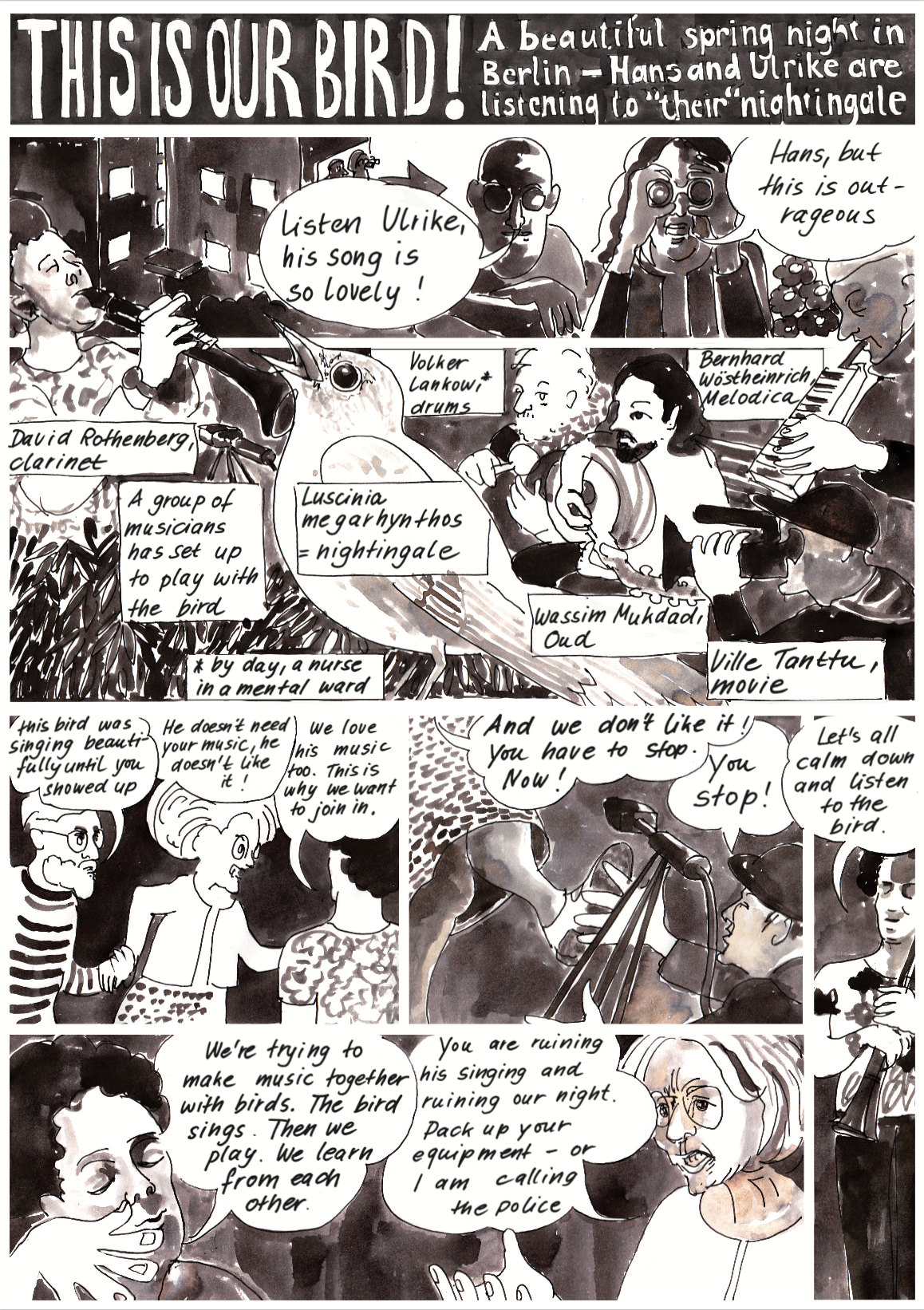 comic by Christine Kriegerowski