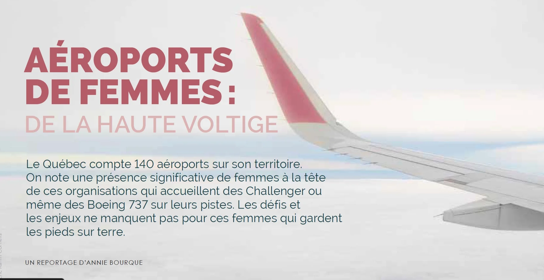 AÉROPORTS DE FEMMES > DE LA HAUTE VOLTIGE