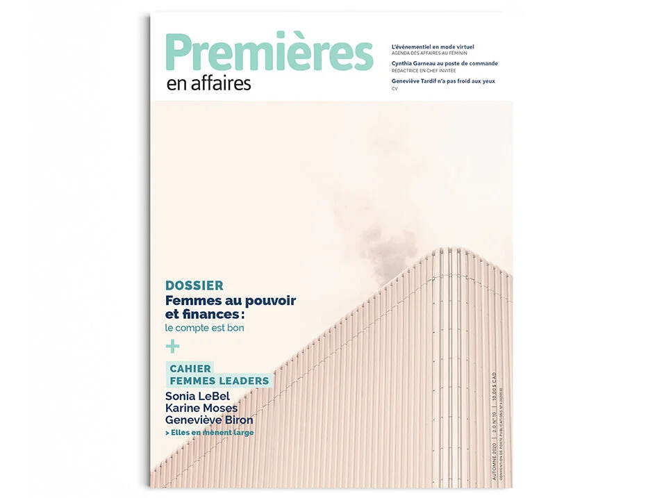 Femmes au pouvoir et finances : le compte est bon + Cahier Femmes Leaders - Automne 2020