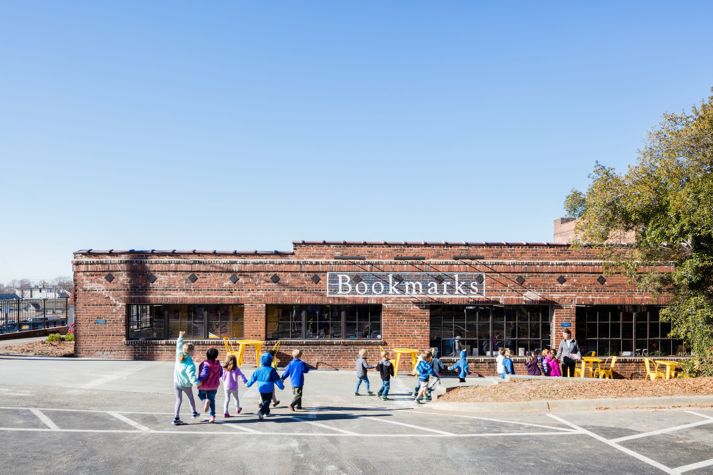 Bookmarks Nonprofit Bookstore & Literary Arts Gathering Space Bookmarks is a nonprofit literary arts organization that began as a books festival. After growing to become the largest festival in the Carolinas and developing partnerships with c