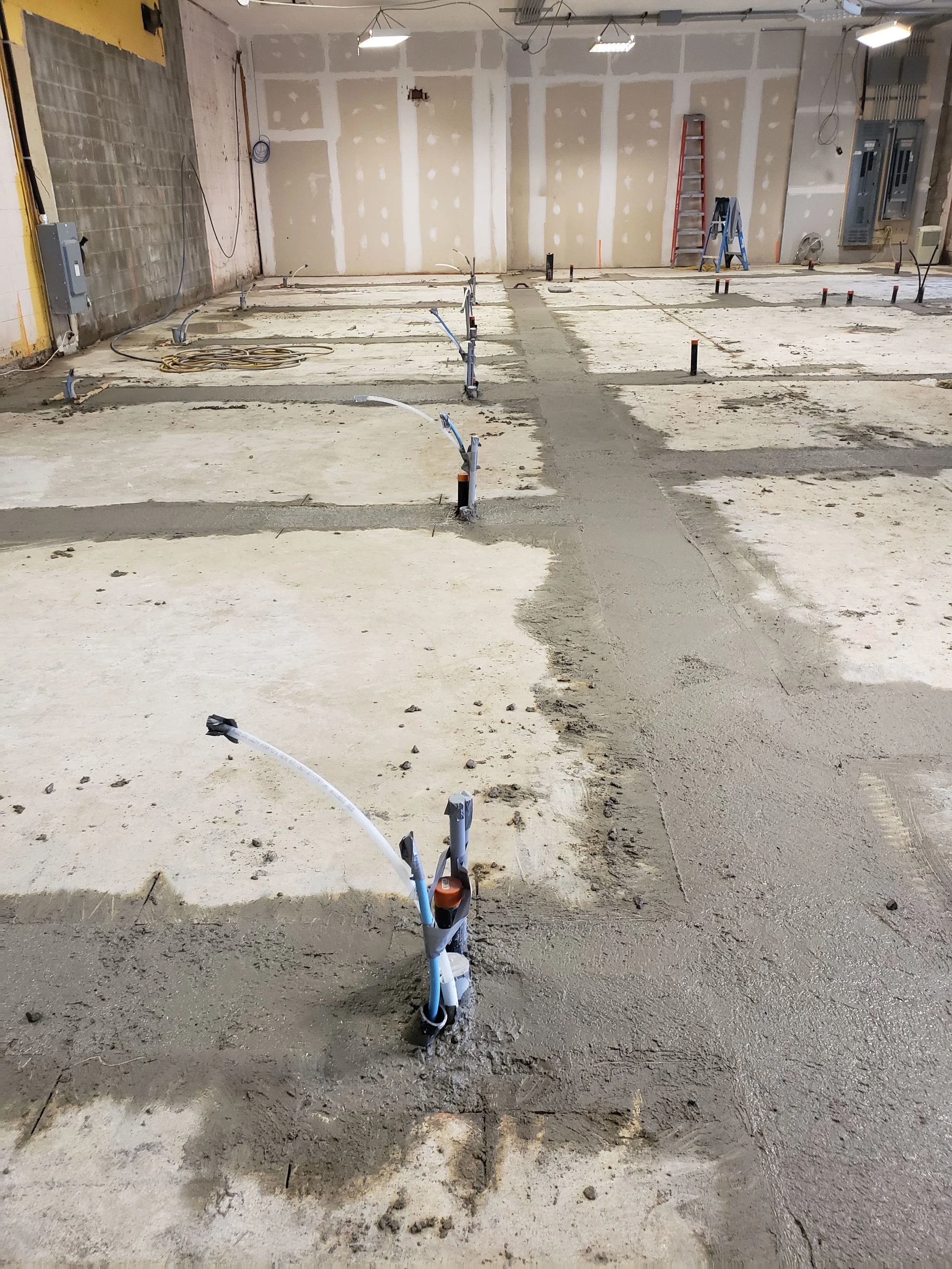 Floors are in ready for exterior walls!