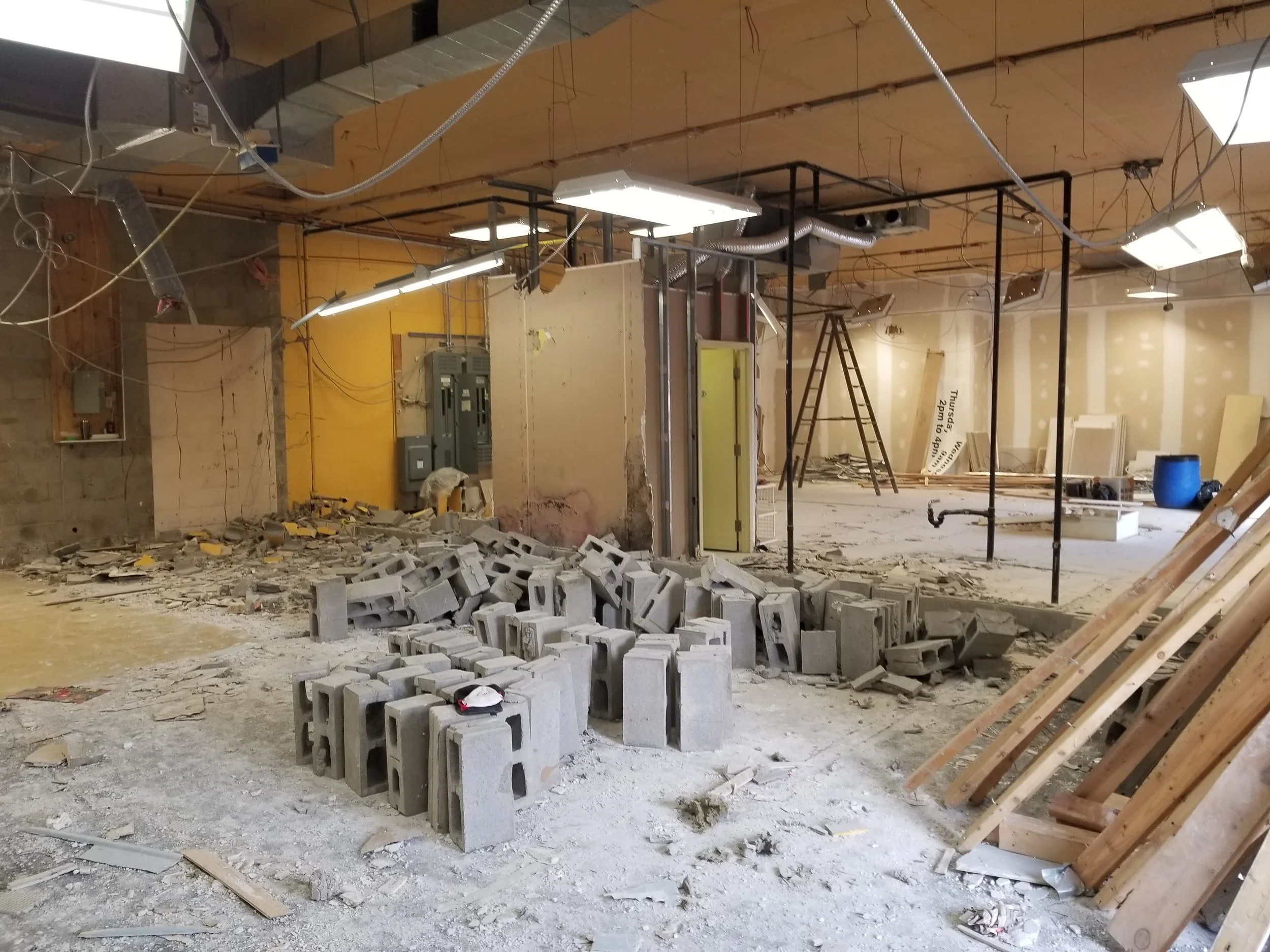 Now to move these blocks out