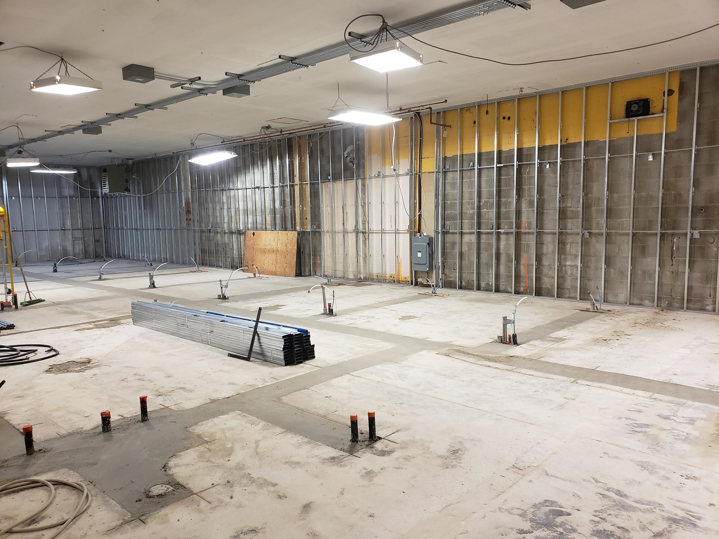 Concrete Set and WOW exterior walls going up fast!