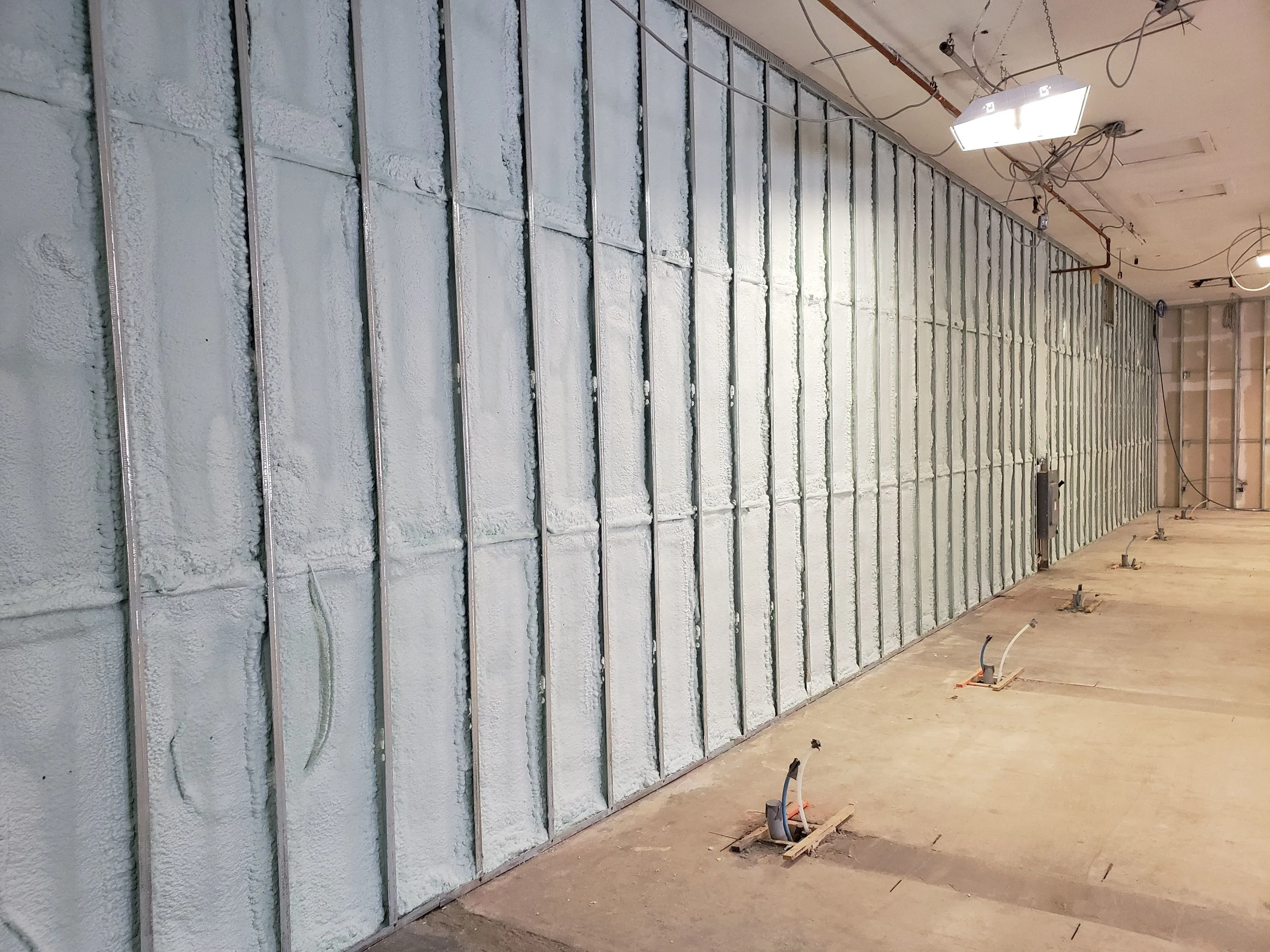 Walls all sealed up