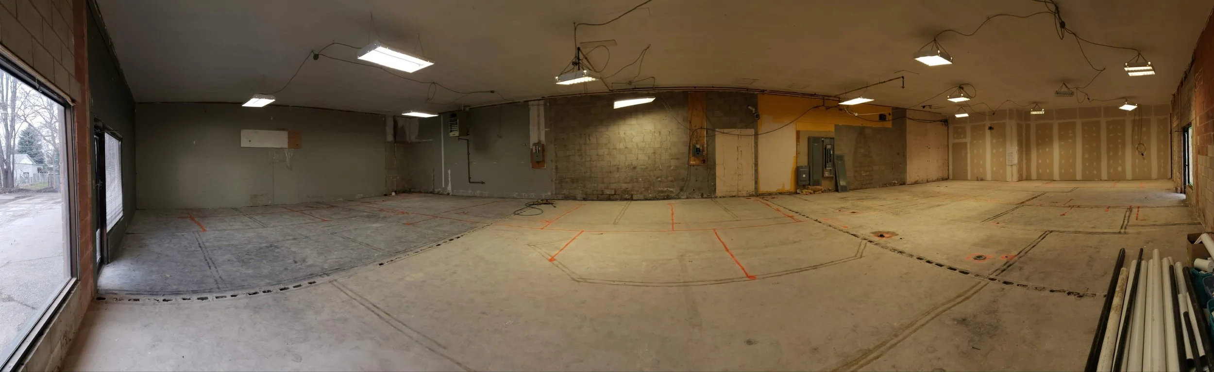 A clean slate ready to build!