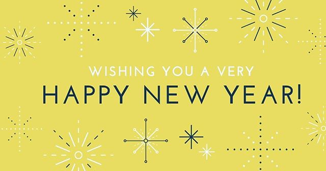 Happy New Year 2019!