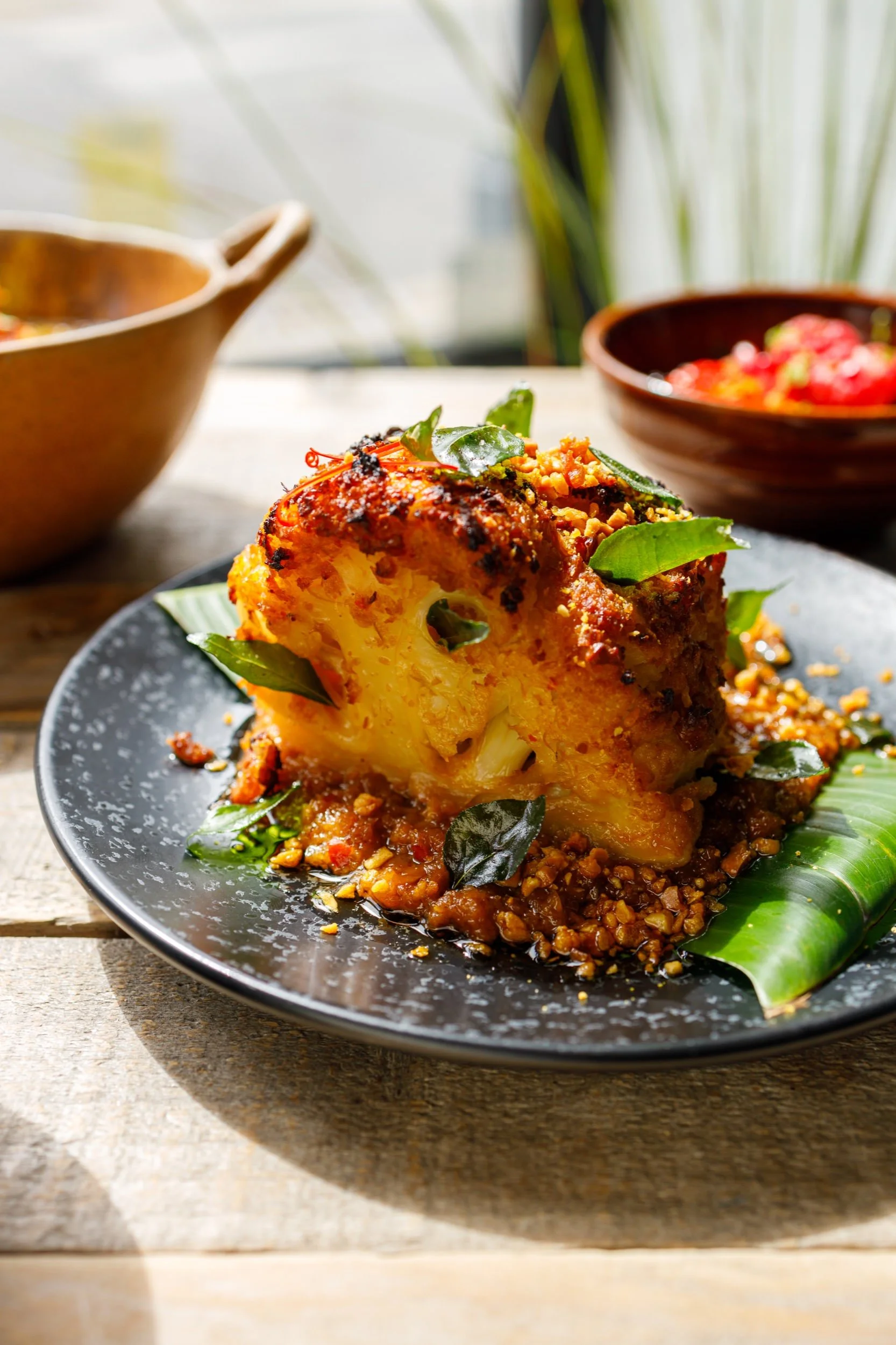 Golae Satay Roasted Cauliflower