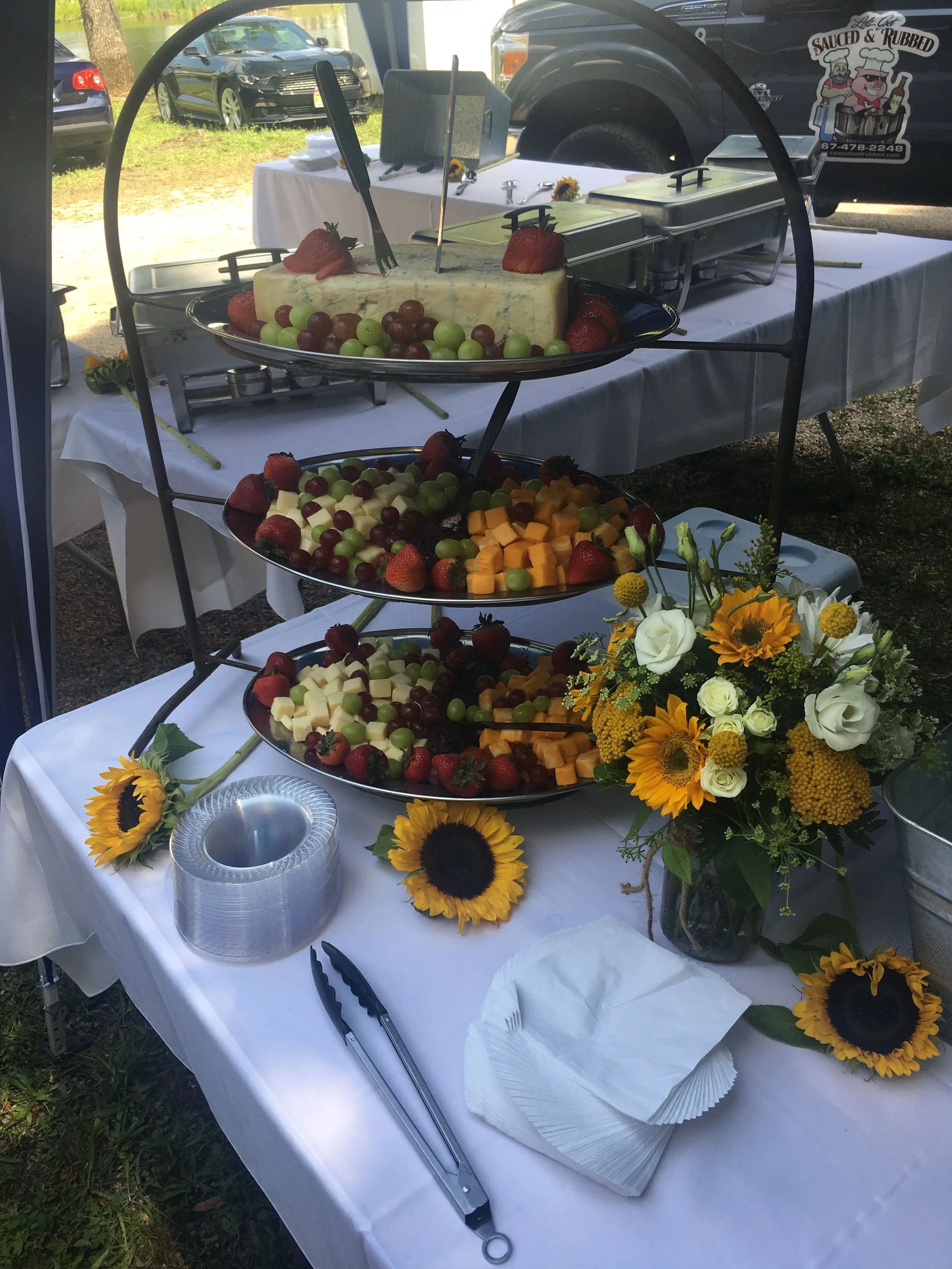 Catering — Sauced & Rubbed Fine Food and Caterers, LLC.