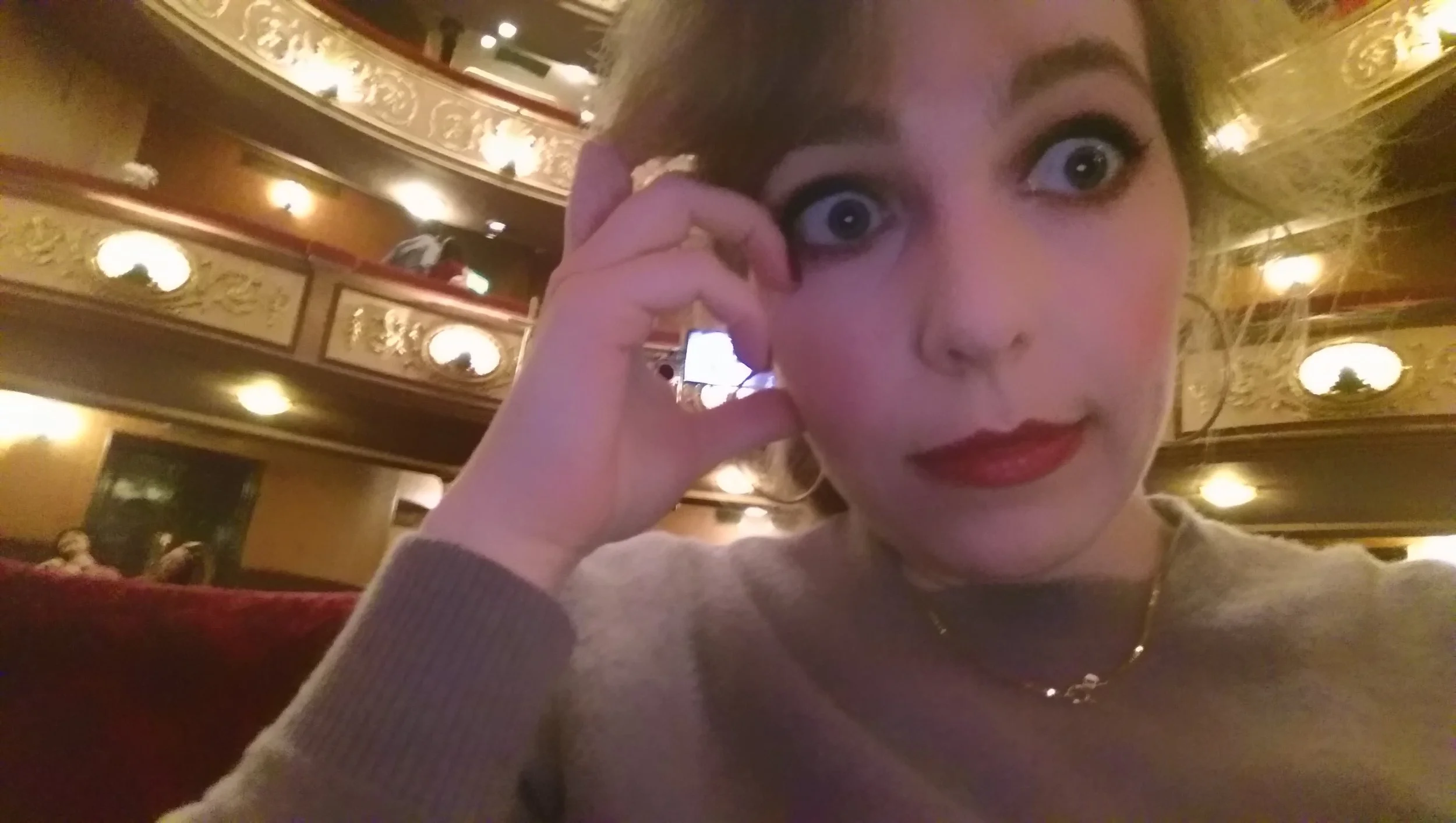 Actual me, about to watch actual Thriller Live