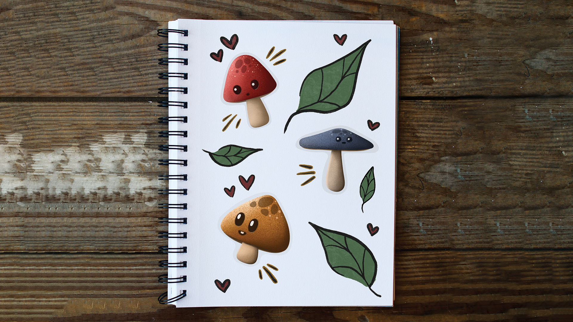Etsy Mushroom Stickers