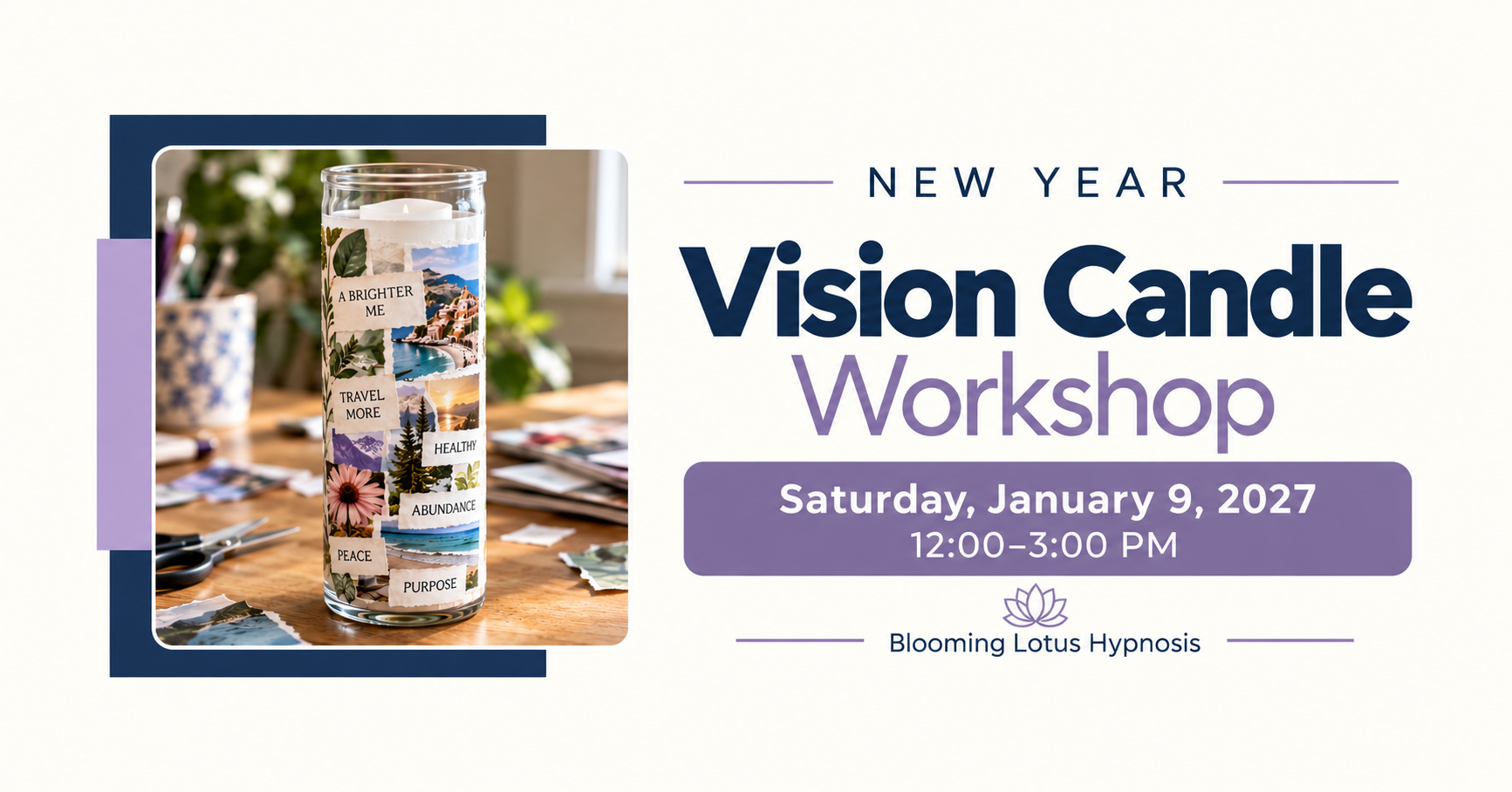 New Year Vision Candle Workshop
