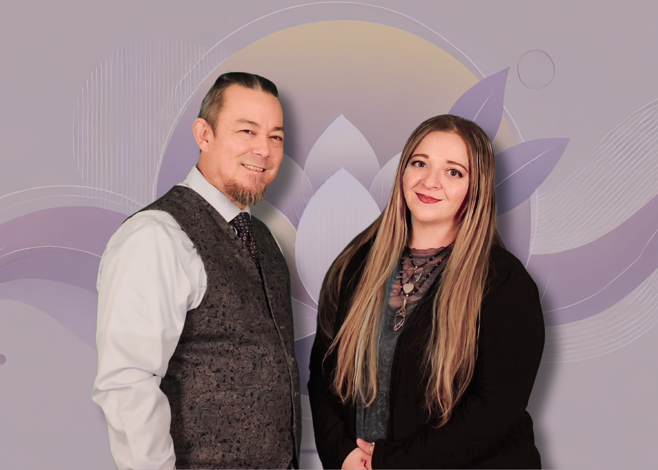 Cyndal Wallace and Judge Williams Professional Hypnotists at Blooming Lotus Hypnosis