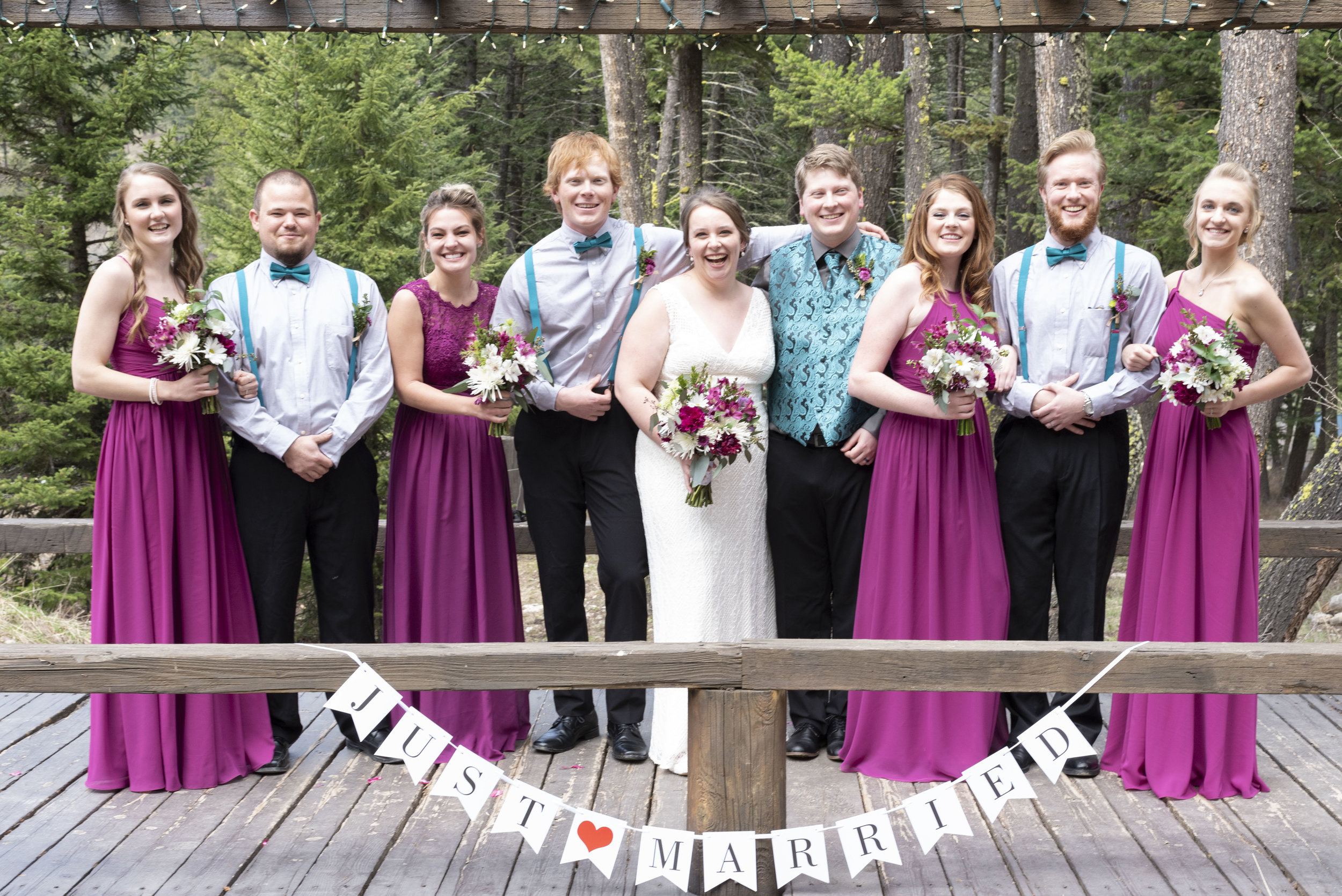 Colt and Brenna: Bridal Party