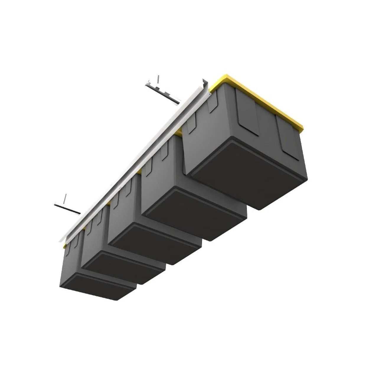 Ceiling SAM® Tote Slide Pro CeilingMounted Storage for 915 Totes