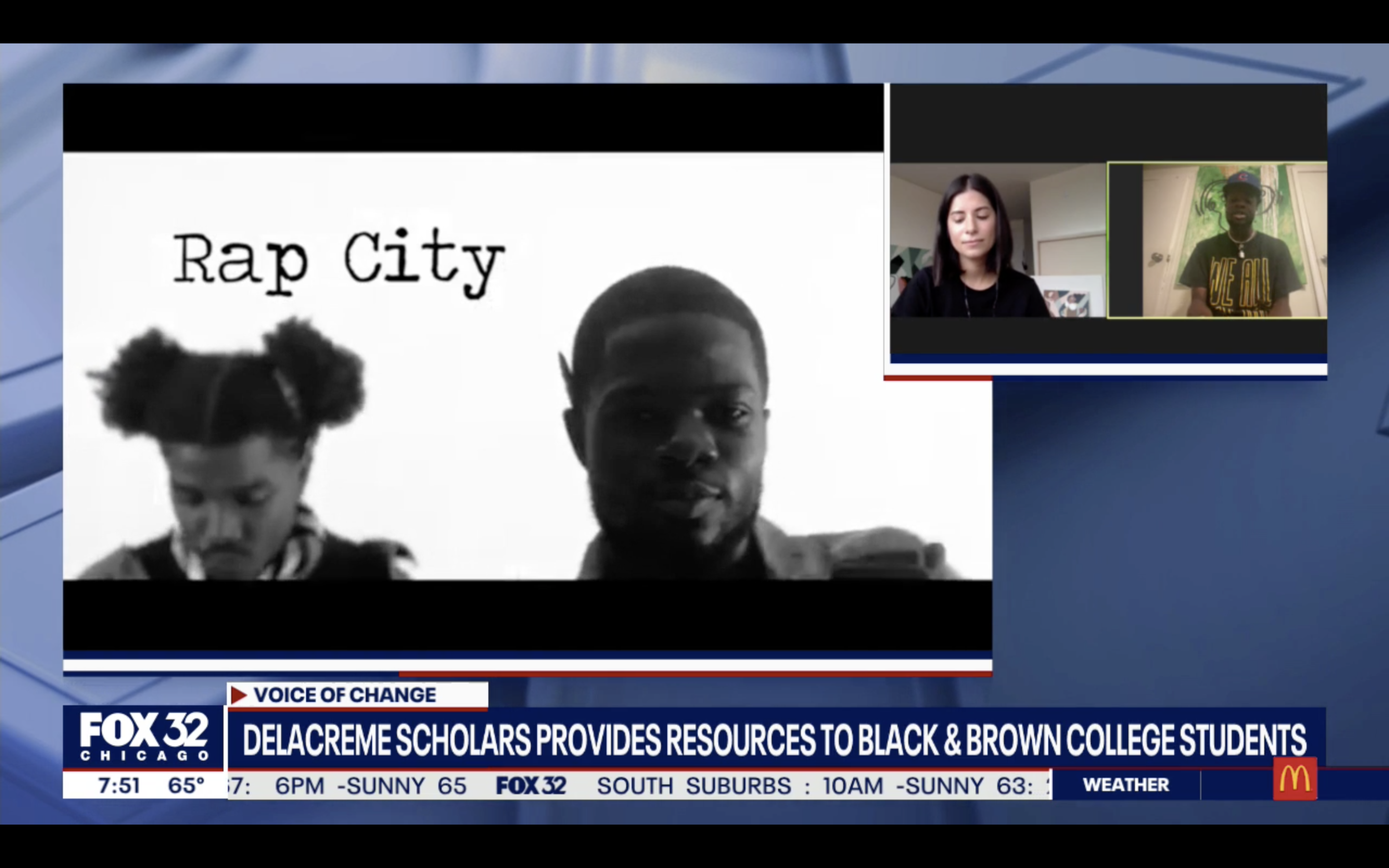 femdot. and Liz Flores Featured on Fox News Chicago