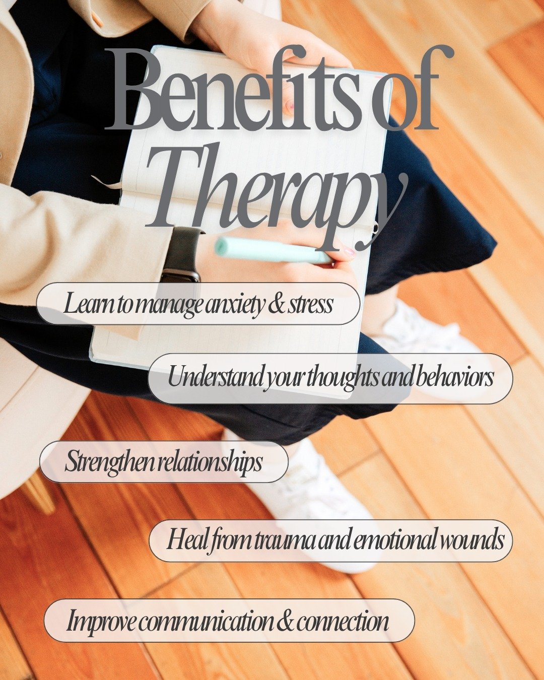 Therapy isn&rsquo;t just for moments of crisis &mdash; it&rsquo;s a powerful tool for growth, clarity, and resilience 🌱 

Whether you're navigating change, managing stress, or simply investing in your personal development, therapy creates space for 