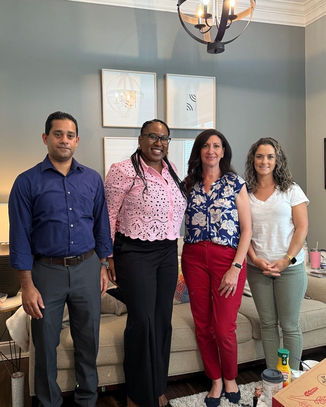 Teamwork in Full Bloom✨

This past week, our team at My-Therapist NC came together for some meaningful connection and collaboration 🌿 Thank you Ajith Abraham, PMHNP-BC for meeting with us!

From staff networking events to team-building lunches, thes