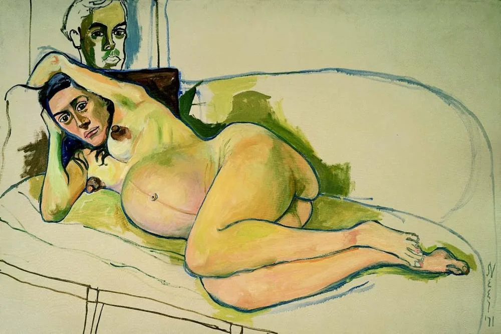 Alice Neel, Pregnant Woman, 1971.