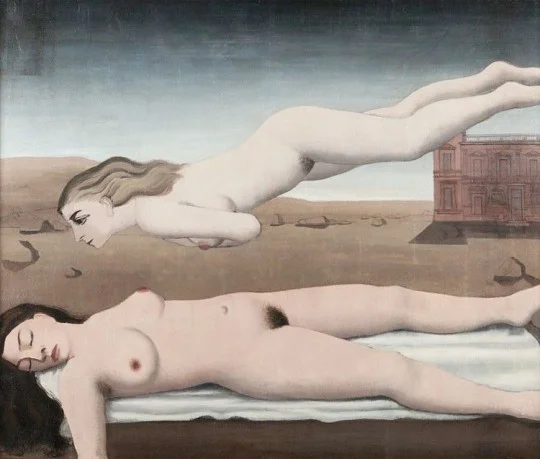 Paul Delvaux, The Dream, 1935.