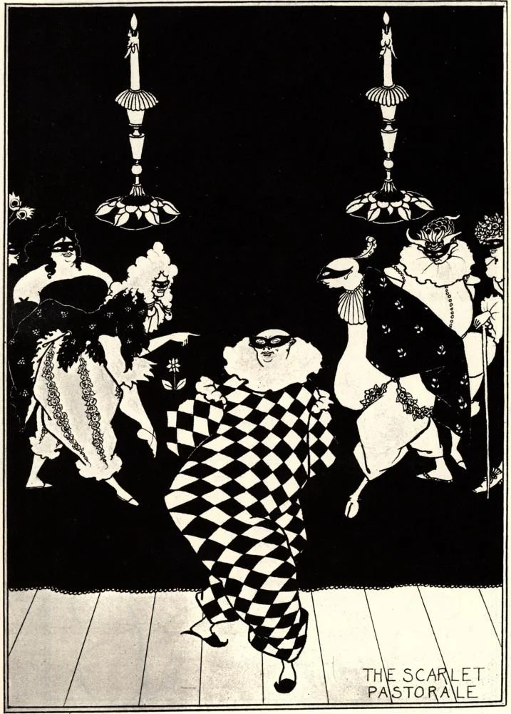 Aubrey Beardsley, The toilette of Salome, 1906.