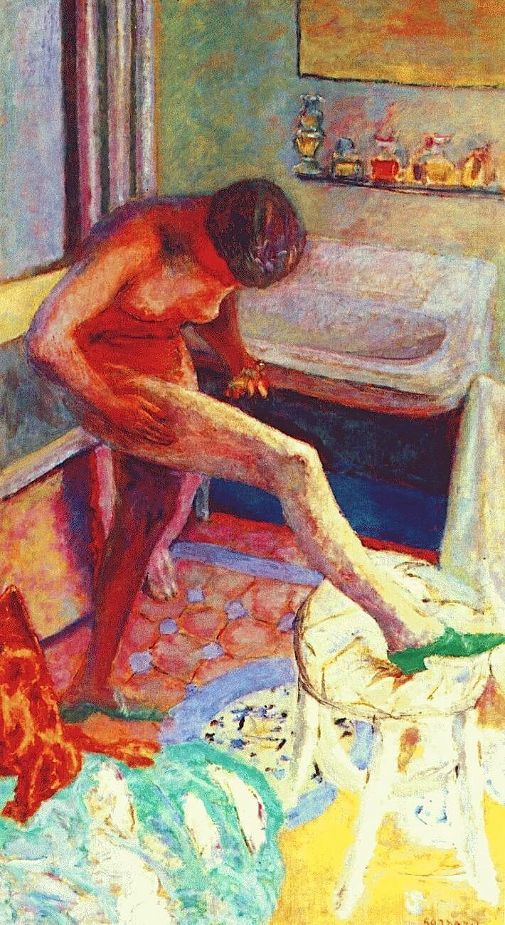 Pierre Bonnard, The Green Slipper, 1927.
