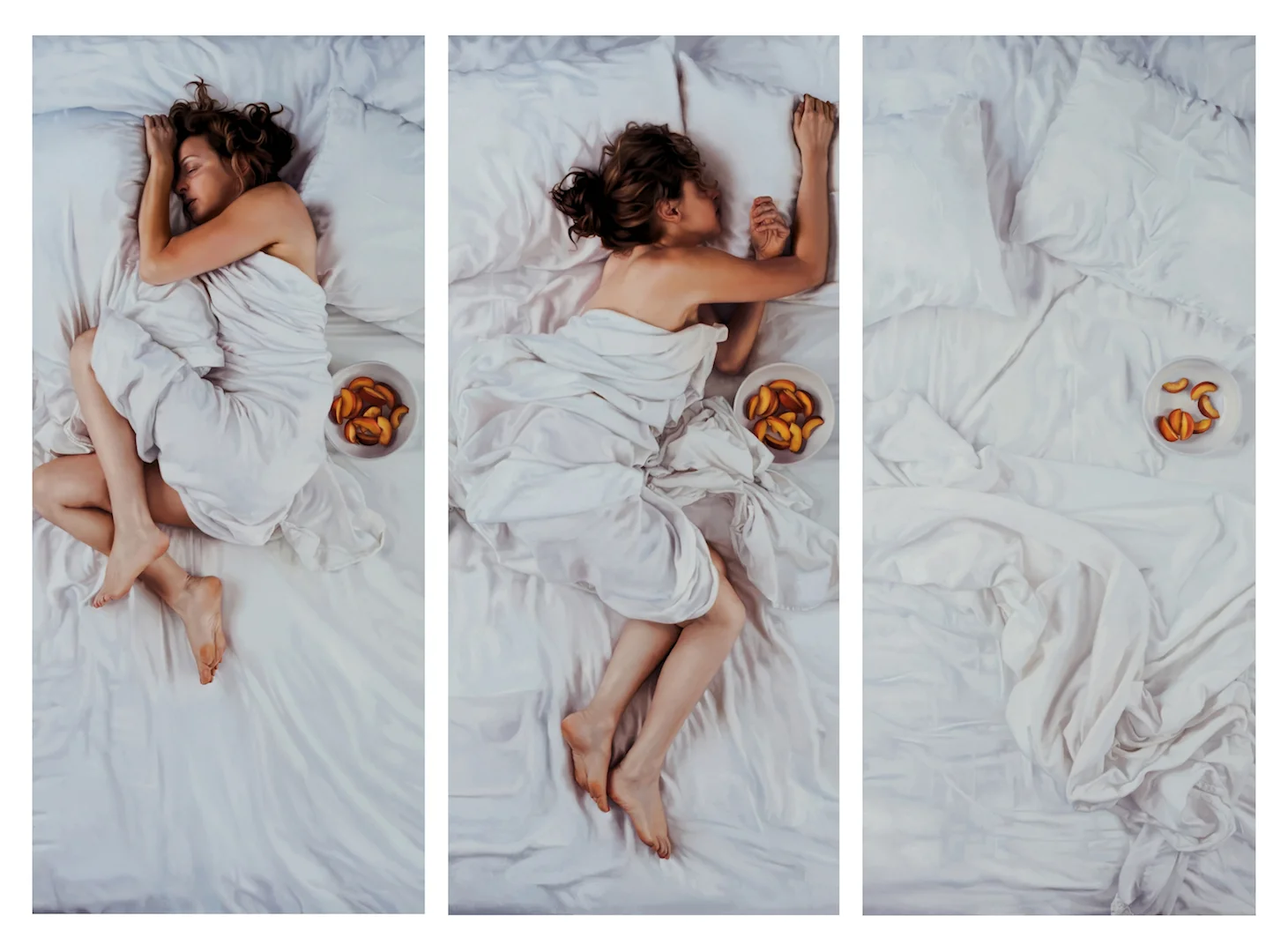 Lee Price, Sleeping with Peaches, 2011.