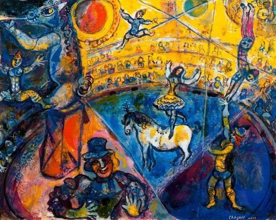 Marc Chagall, The Circus, 196