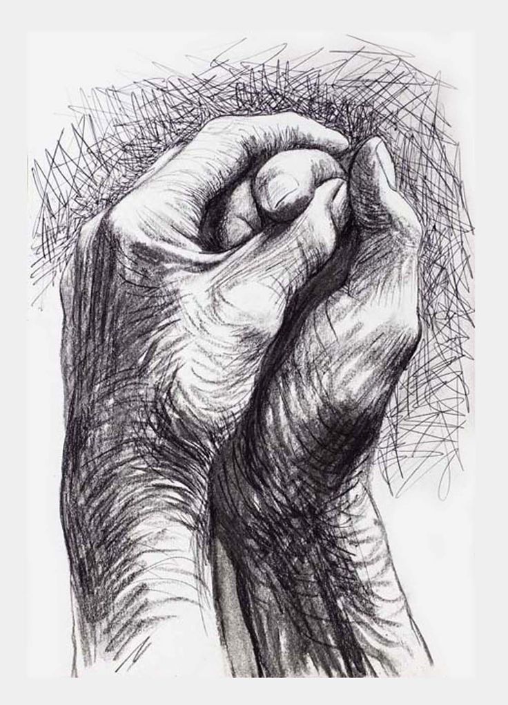 Henry Moore, The Artist’s Hands, 1974.