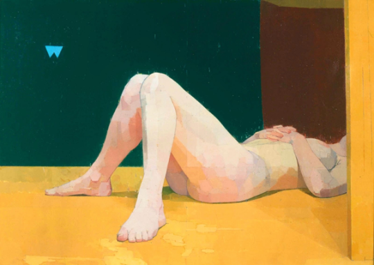 Euan Uglow, The Quarry Pignano, 1979.