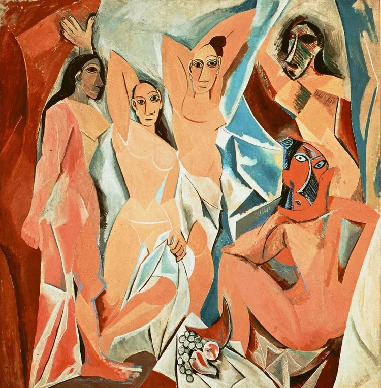 Pablo Picasso, Les Demoiselles d’Avignon, 1907.
