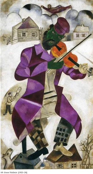 Marc Chagall, ‘The Green Violinist’, 1923-24