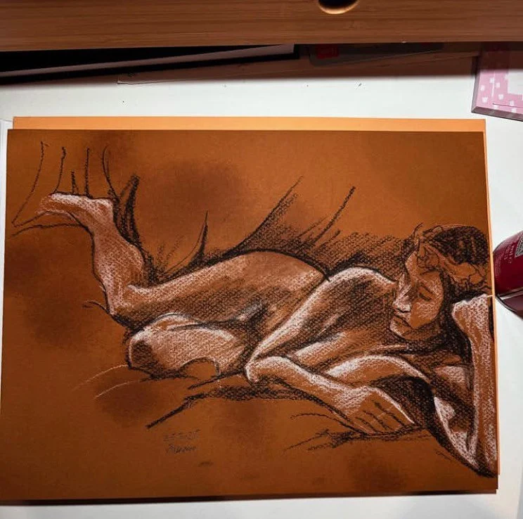 March! You guys are posting your sketches less and less 😅 but there were plenty of you in the room! 
Ho hum! Here are some beauties of @giulia.drummond and David @gooseberryart1970 by @aceofsketches, @krissies.art and @arttsarah 💕