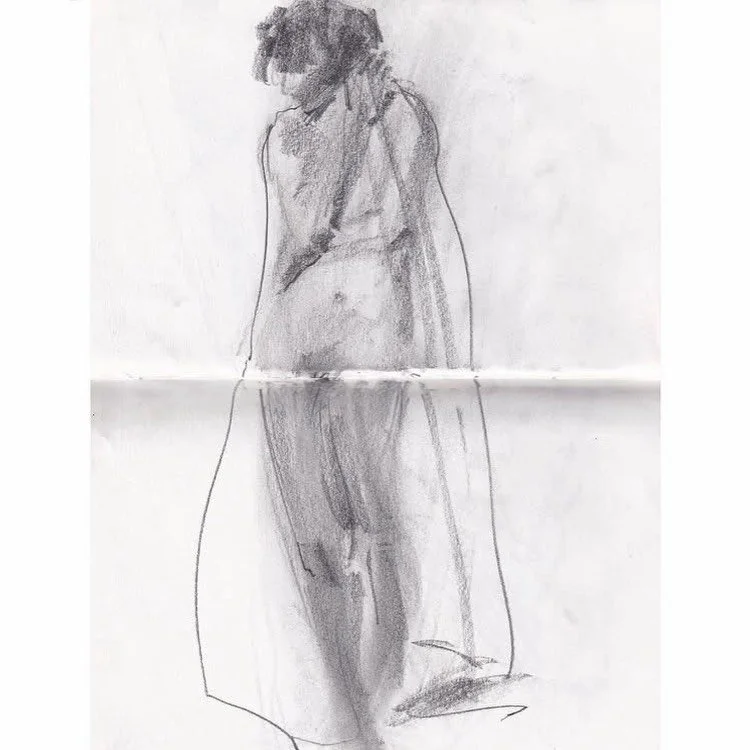 Drawings from June! Glorious models @maximeartmodel, @kavya.artmodel, David @gooseberryart1970, and @mal_lifemodel. As ever, love the variety of styles you bring into the room. 

By Andrea @parabrisas22, @christophermc__, @alexanderpaluchart, @lengra