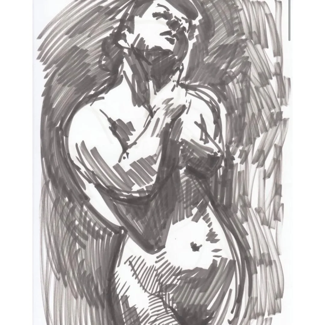 The pews are quieter these days. If you found the hustle bustle of busier months too much, now&rsquo;s your time to come along and spread out along the benches. 

Here are sketches from February of Aim&eacute;e @camerawhore_xd and Kavya @kavya.artmod