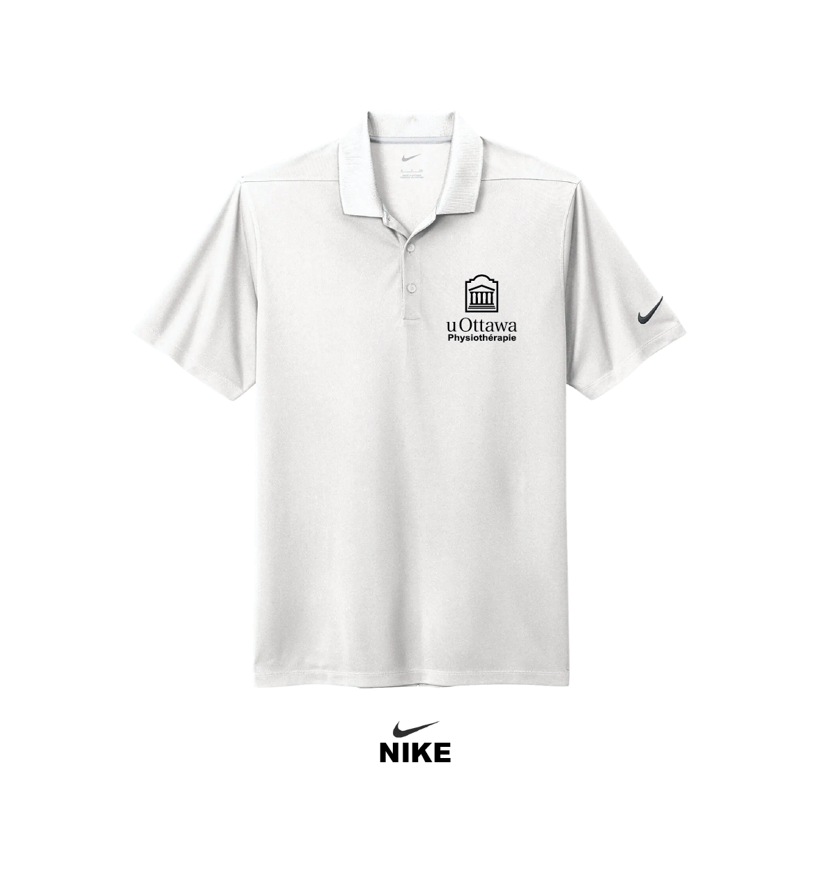 Nike Polo - White.png