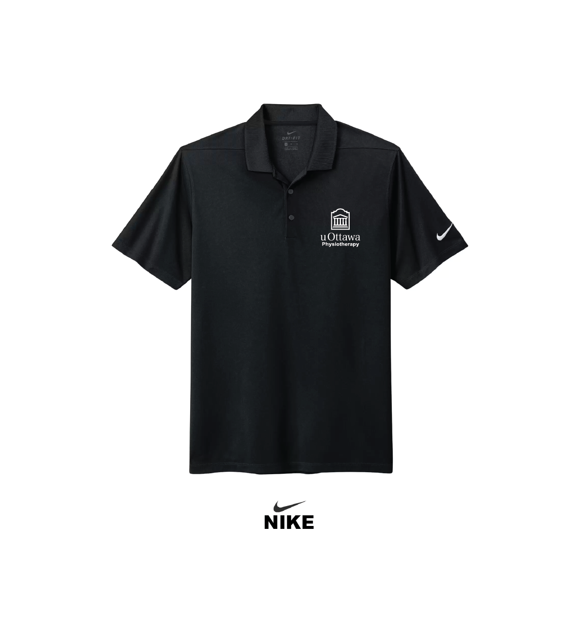 Nike Polo - Black.png