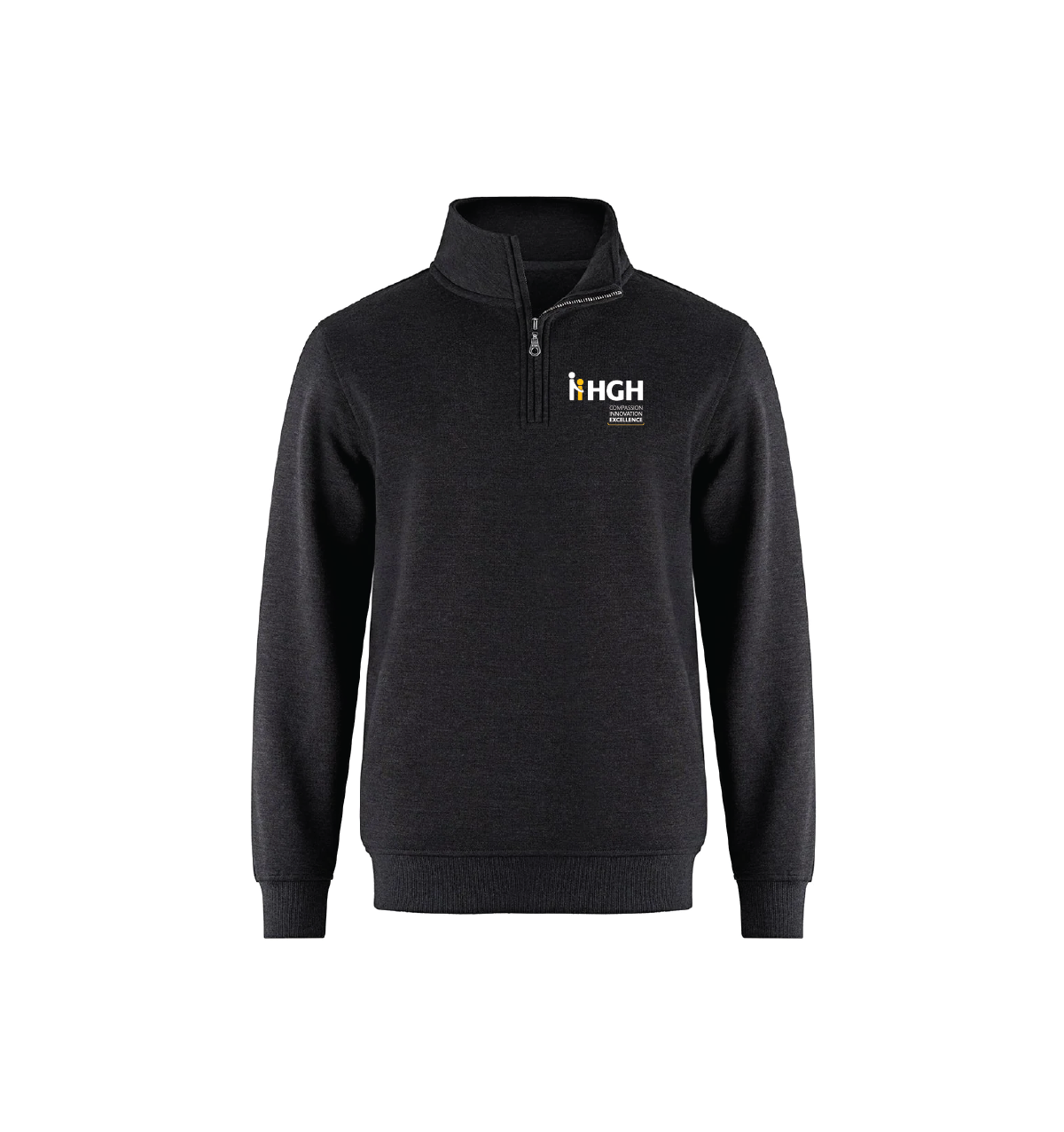 Quarter-Zip - Charcoal.png