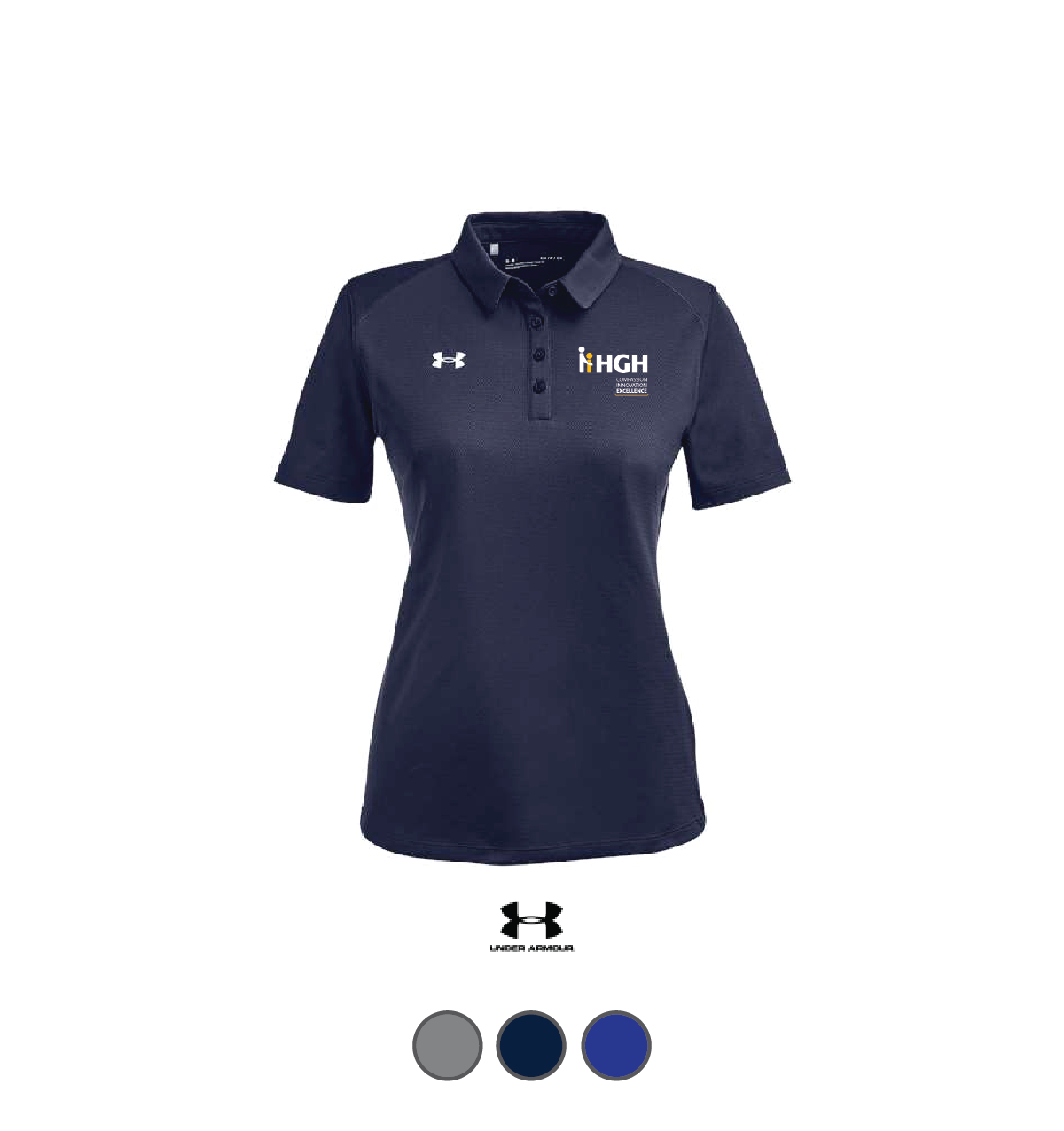 UA Polyester Polo (HGH)