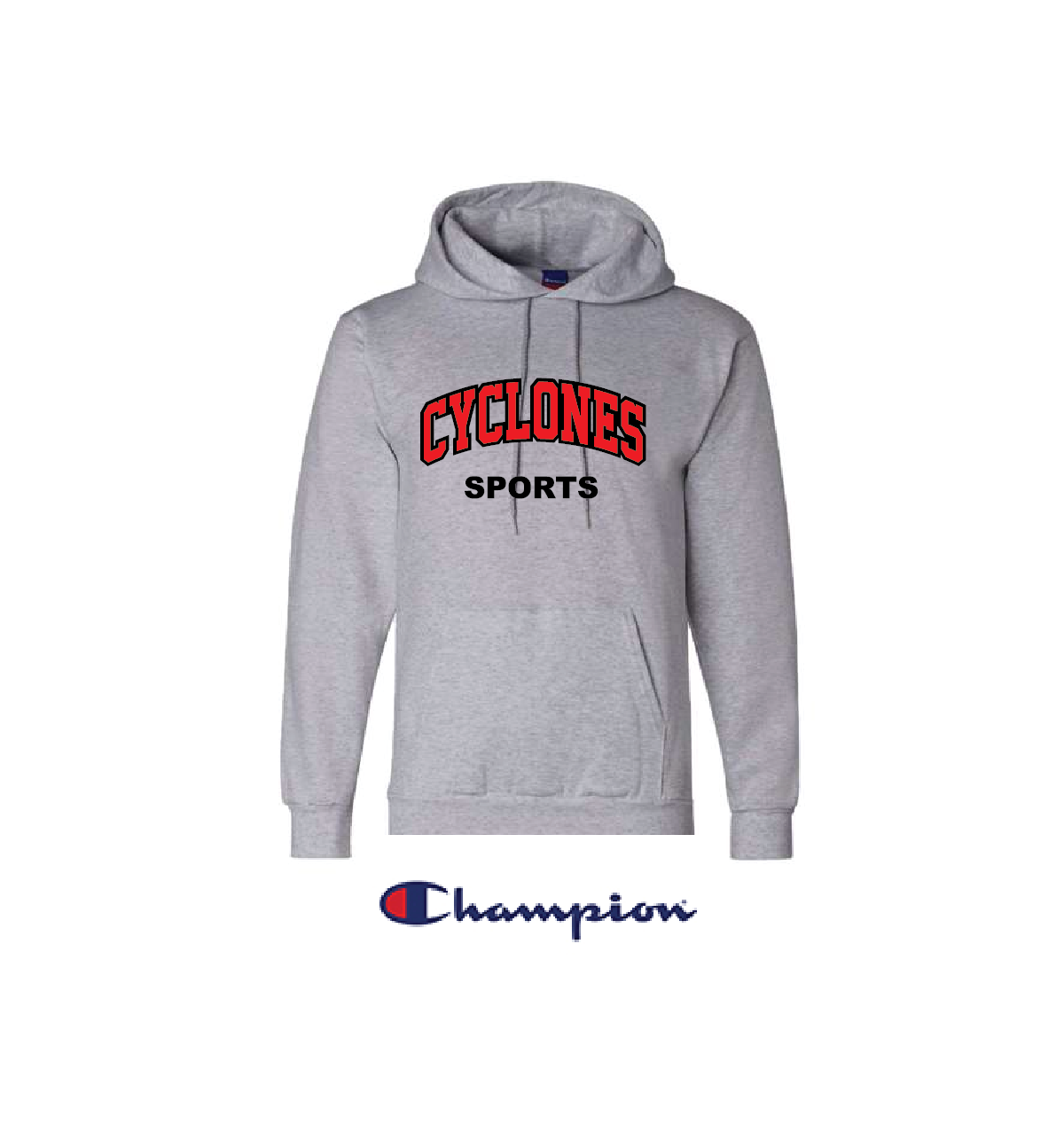 Hoodie sport - gris.png