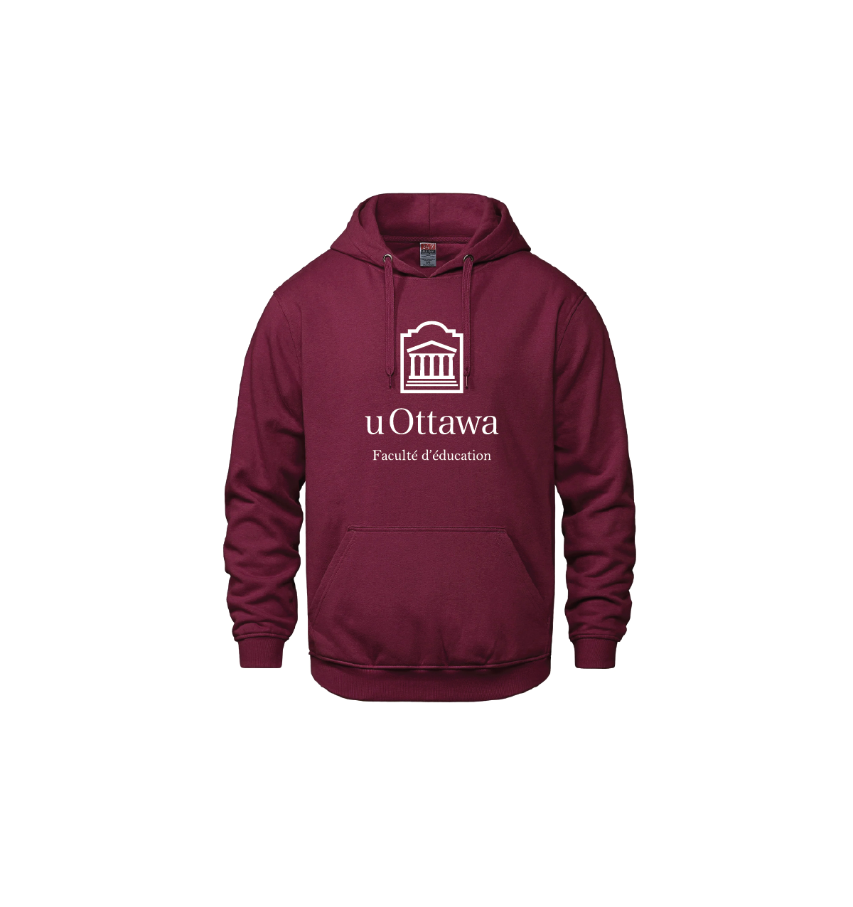Hoodie -maroon.png