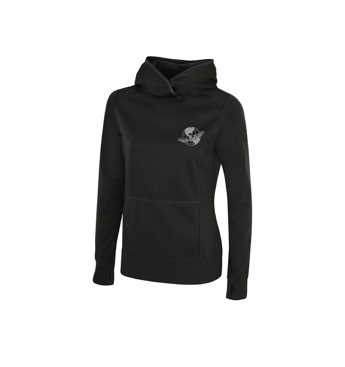 Hoodie Polyester - Black.png